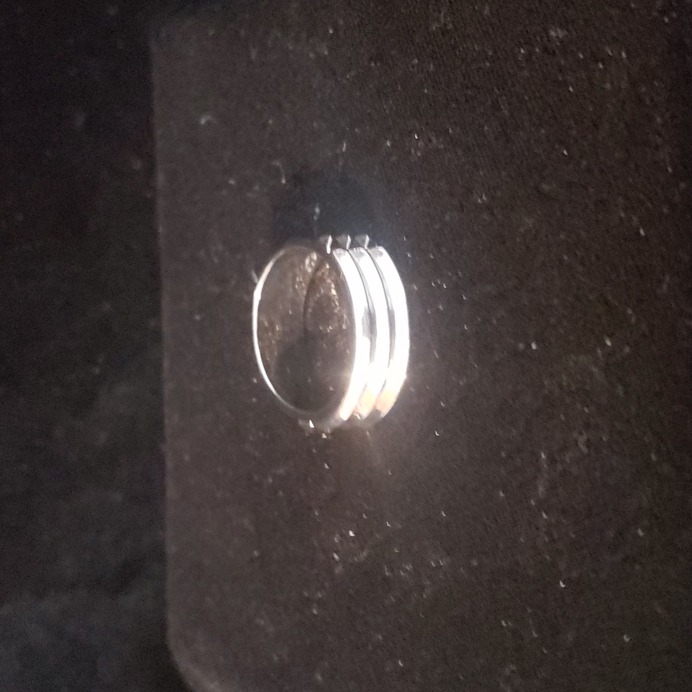 Men sterling silver ring